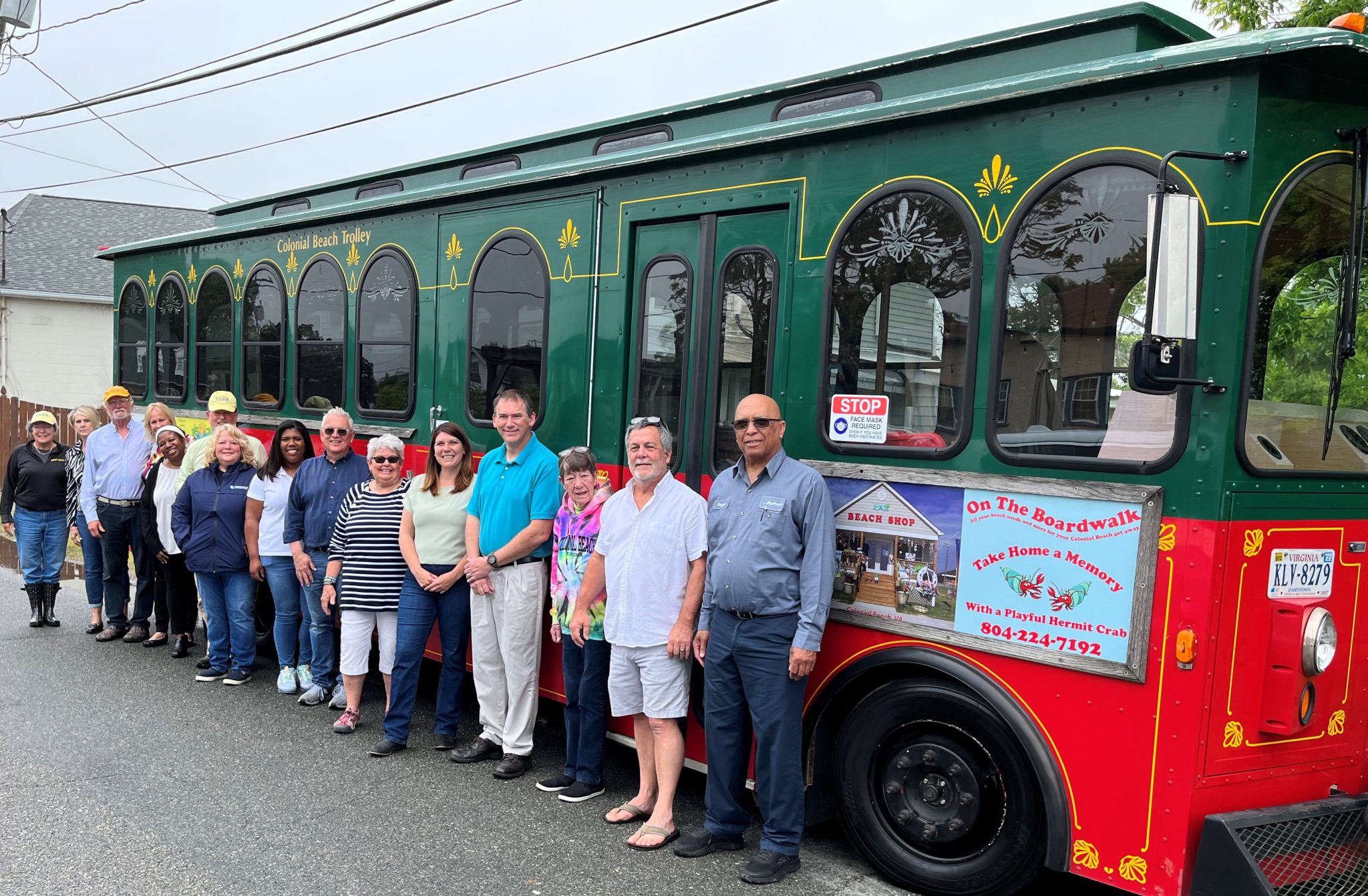 Colonial Beach Trolley Schedule for 2024 Bay Transit